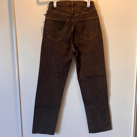 Re/done Jeans Brown New With Tag Size 25 See Description - Picture 2 of 8
